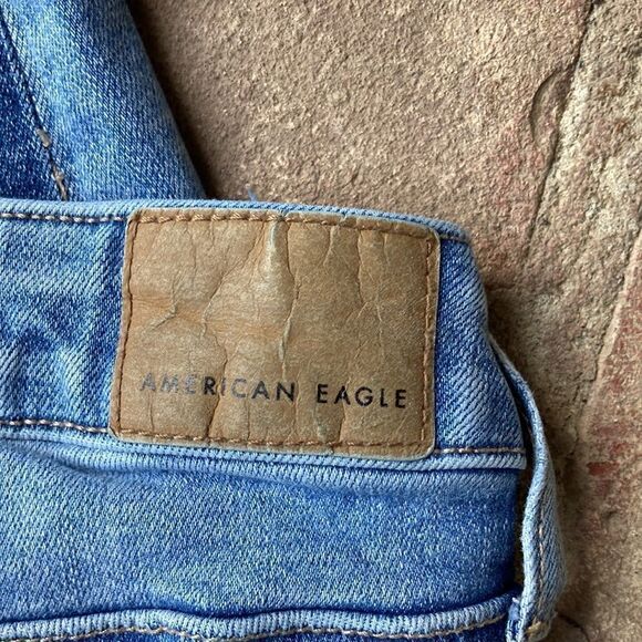 American Eagle Super Stretch Hi-Rise Jegging Crop Jeans Size 00 - Picture 9 of 13